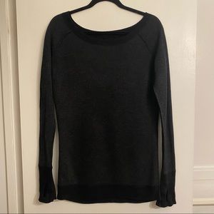 Lululemon cashmere blend boatneck sweater size 6
